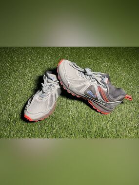 Fila All Terrain Hiking Shoes Womens 10 Mens 8.5 Gray Coral Trail Sneakers
